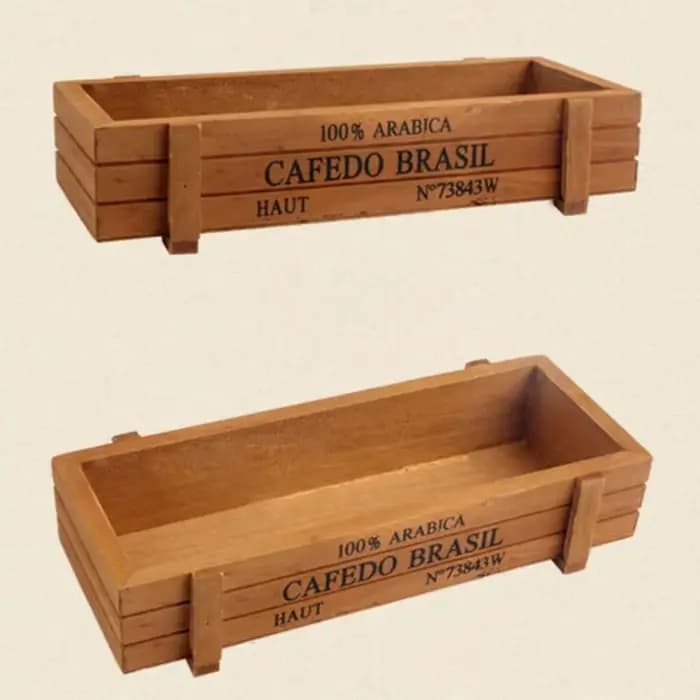 Pot de plantes de jardin rétro