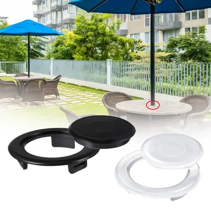 Anneau de trou de parapluie de table et capuchon