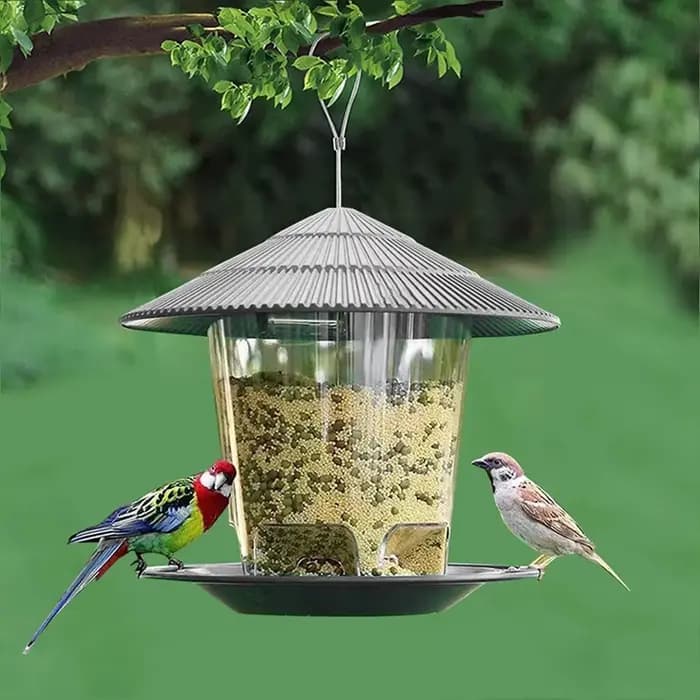 Gazebo de jardin suspendu