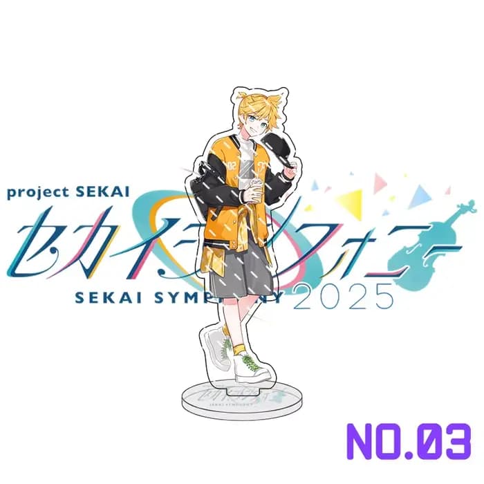 Project Sekai 2025 Concert Colorful Stage Plate Desk Decor Akiyama Mizuki Standing Collection Acrylic Ornament Asahina Mafuyu