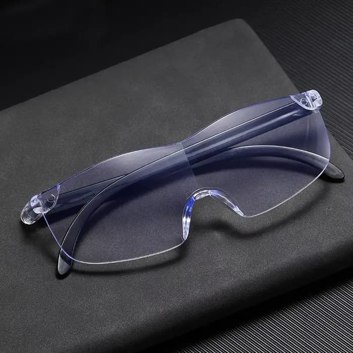 Lunettes de travail ergonomiques 16X, légères, avec loupe intégrée, pour seniors, travaux de précision, loisirs créatifs