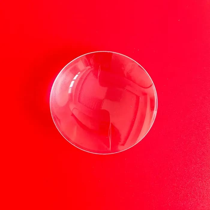 Verre optique 30mm Double lentille convexe longueur focale 50mm 30mm loupe biconvexe VR lunettes bricolage