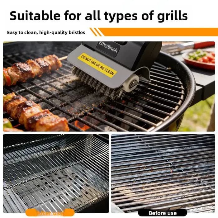 Brosse électrique pour barbecue