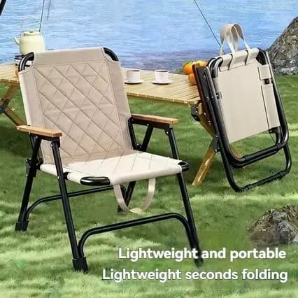 Chaise pliante portable Kemet pour l'extérieur