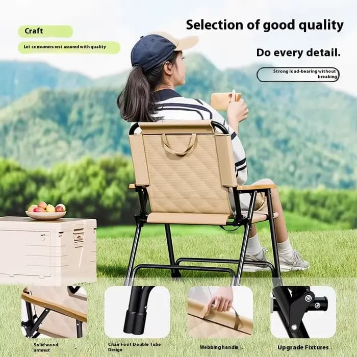 Gianxi Outdoor Foldable Chair Portable Kemet
