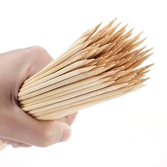 30/50 pièces gril en bois jetable outils de Barbecue cuisson en plein air bâtons