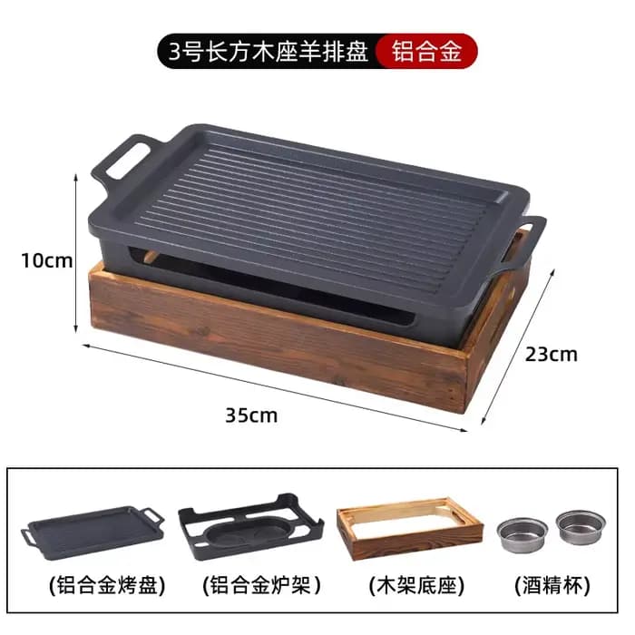 Plateau de cuisson pour Barbecue