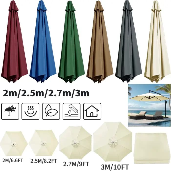 Housse de remplacement pour Parasol