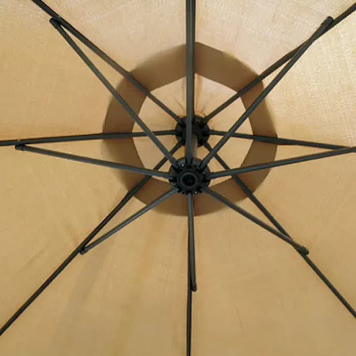 Gril supérieur de subdivision de parasol extérieur