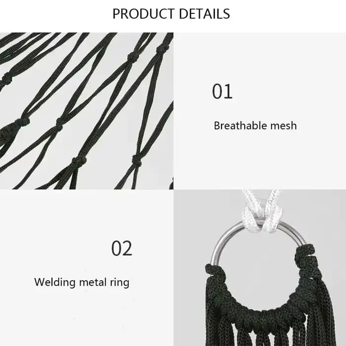 Hamac de jardin en corde de Nylon épaissie pour l'extérieur