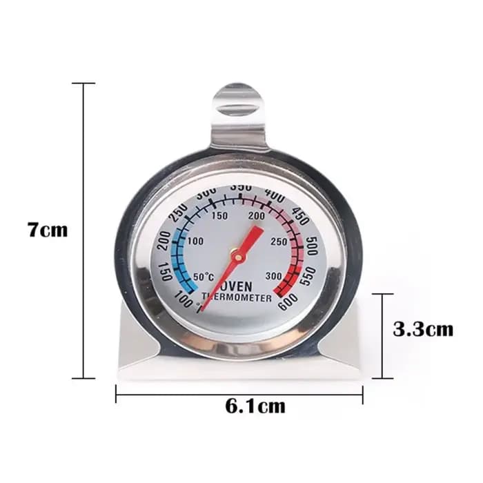 Mini thermomètre de barbecue en acier inoxydable