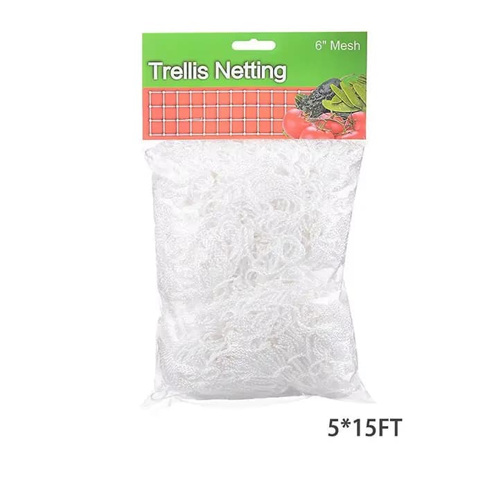 Filet en treillis pour plantes de jardin