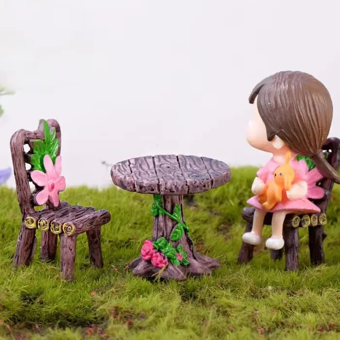 Ensemble de Table et chaise pour amoureux