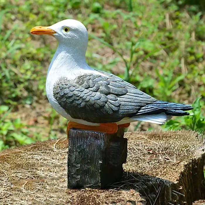 Statue d'oiseau de jardin 1 pièce