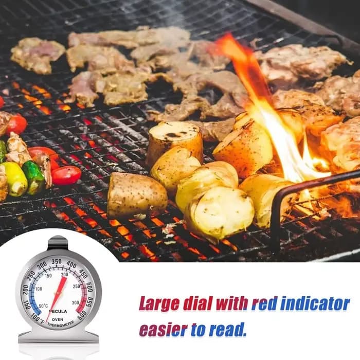 Mini thermomètre de barbecue en acier inoxydable