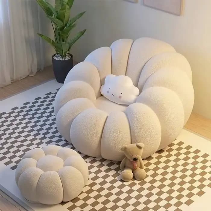 Canapés poufs pour salon