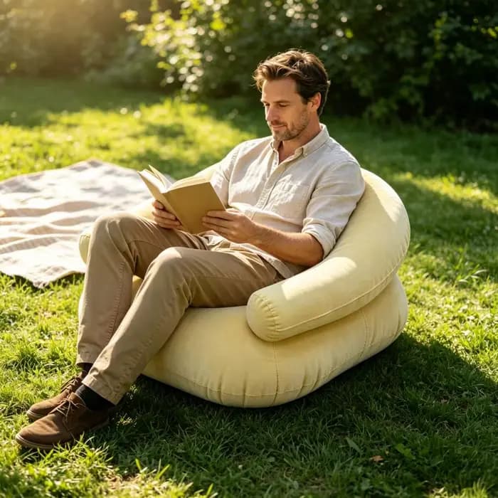 Fauteuil de loisirs gonflable