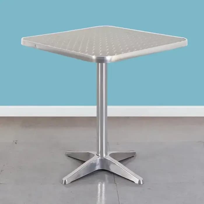 Table pliante en alliage d'aluminium