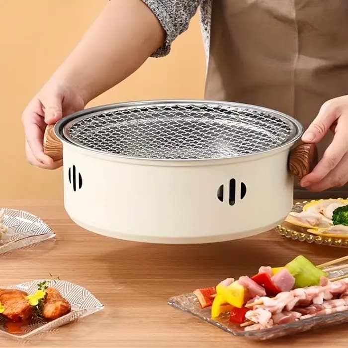 Barbecue portable en acier inoxydable