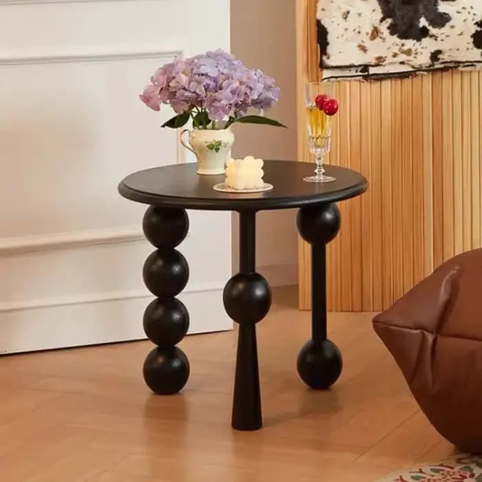 Table basse de luxe en noyer français