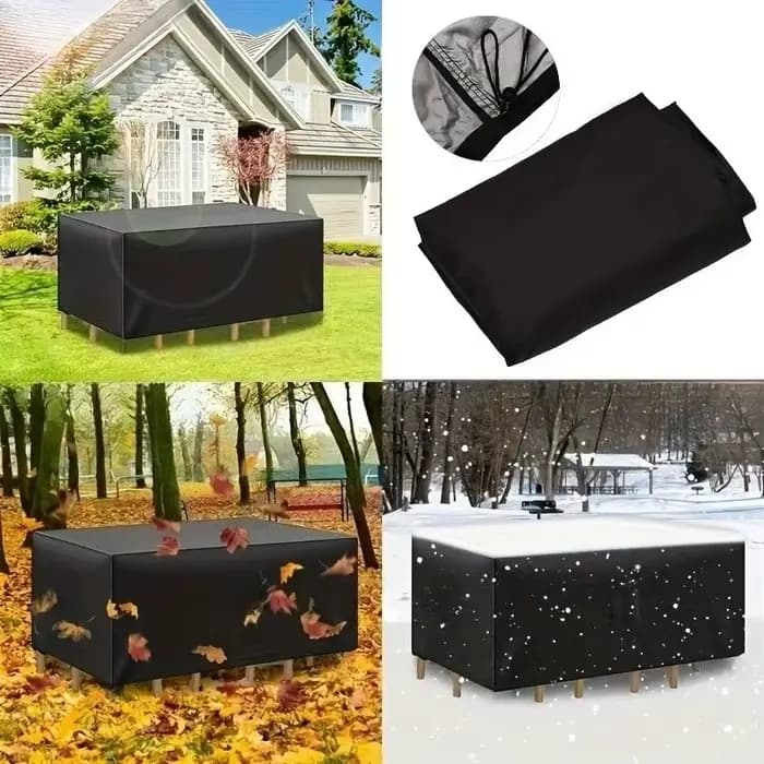 Housse de protection pour meubles de jardin en tissu Oxford