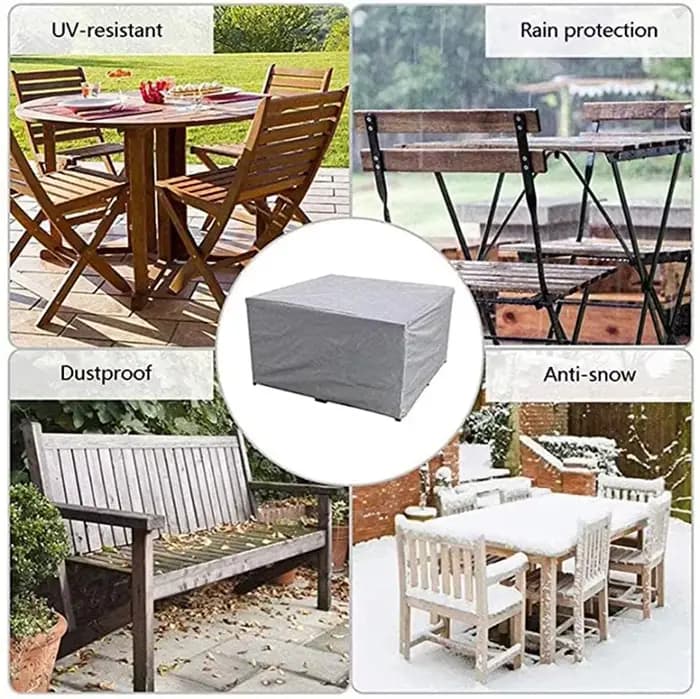 Housse pour meubles de jardin d'extérieur