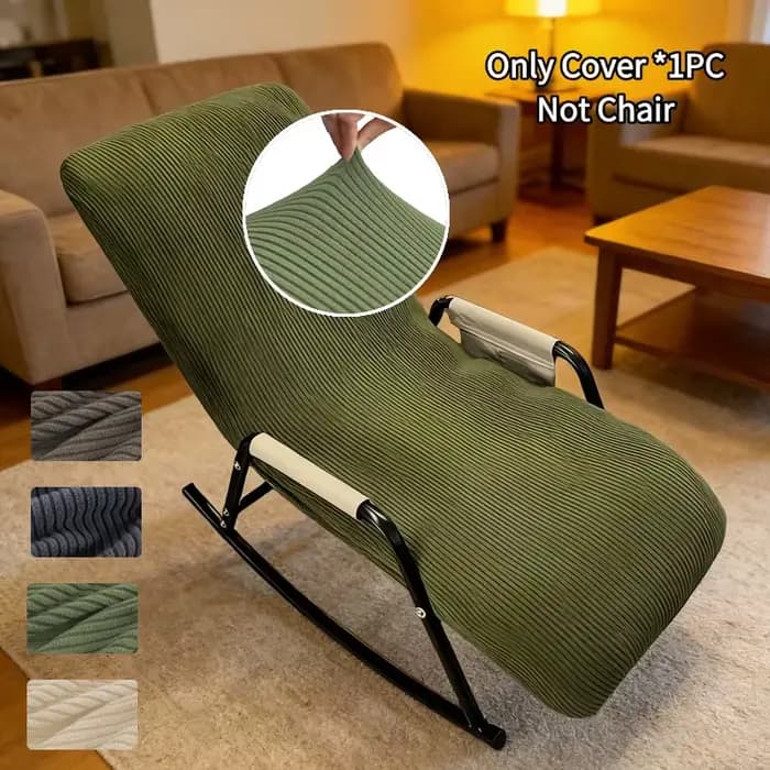 Housse de chaise à bascule extensible