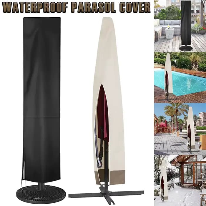 Couvertures imperméables de parasol d'extérieur