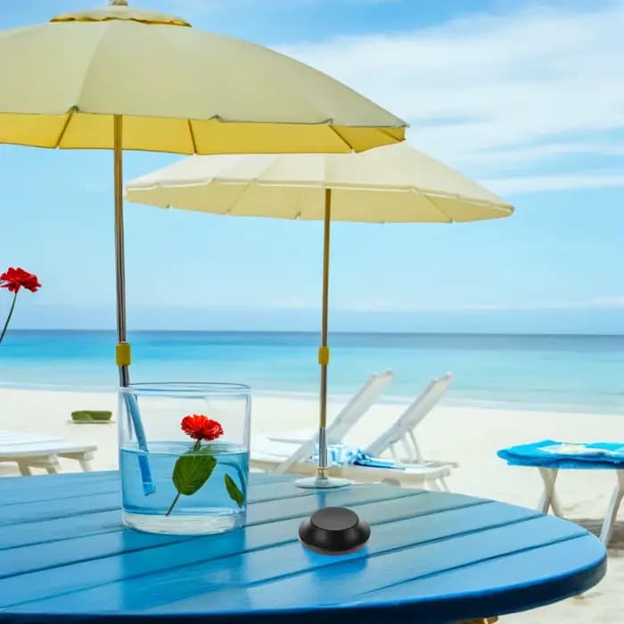 Pièce de rechange pour parasol de terrasse : Capuchon de vis extérieur en plastique