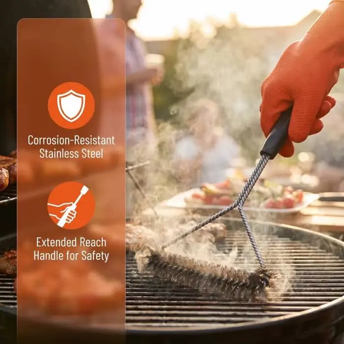 Brosse de nettoyage pour barbecue
