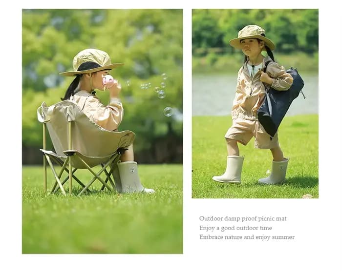 Chaise lune pliable pour enfants