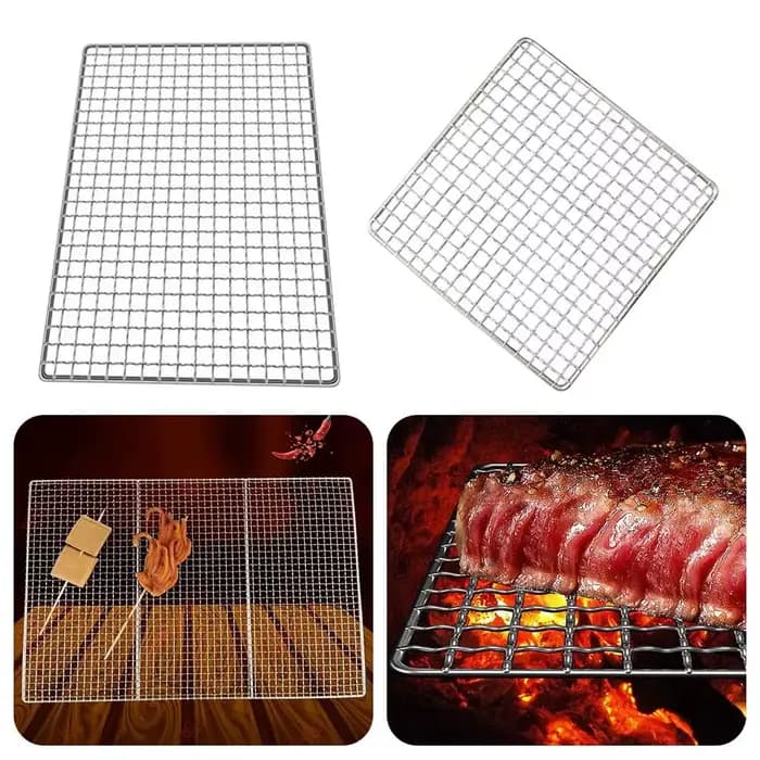 Grilles de cuisson carrées réutilisables