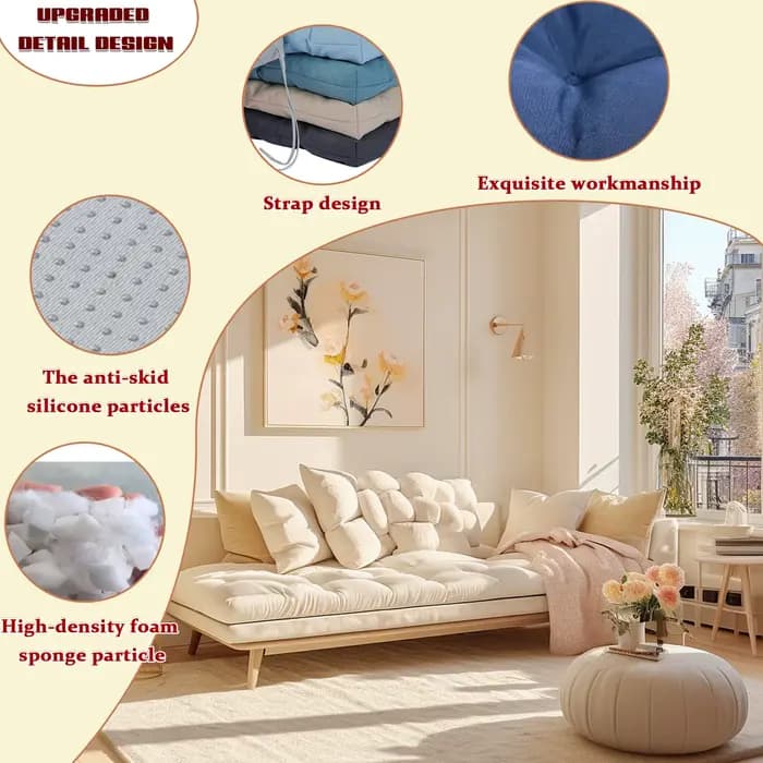 Coussin de banc personnalisé