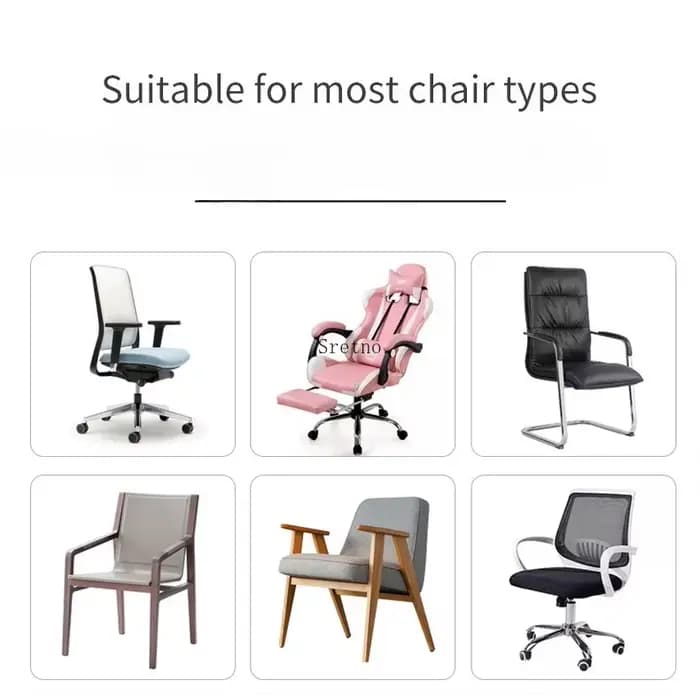 SRETNO – accoudoirs de chaise, coussins augmentant la hauteur, chaises de bureau, sièges de sports électroniques, main et coude épais, coussin en éponge, oreiller pour bras