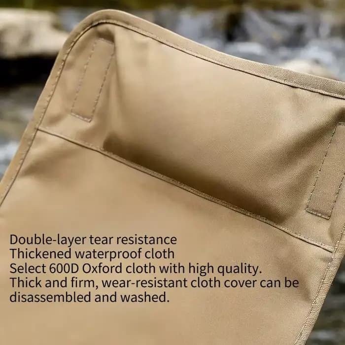 Fauteuil inclinable portable pour la pêche et les activités de plein air
