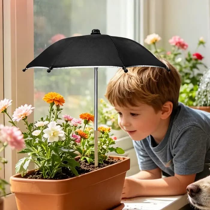 Parasols d'ombrage pour plantes