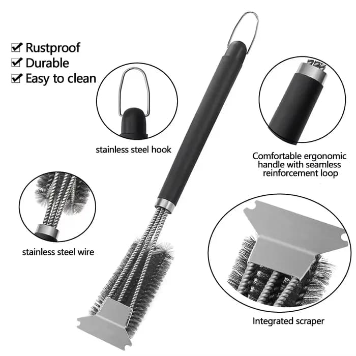 Kit de Barbecue, brosse de nettoyage