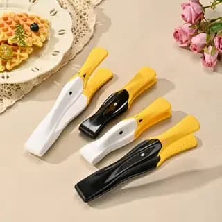 Pince à pain en silicone pour barbecue