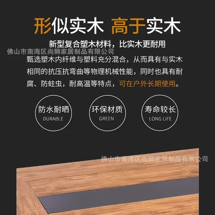 Tables et chaises d'extérieur pour restaurants et cafés extérieurs