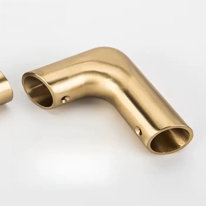 Tube de pliage en laiton pour meubles en bois, accoudoir, chaise, table, main courante, étagère en L durable, protecteur d'angle