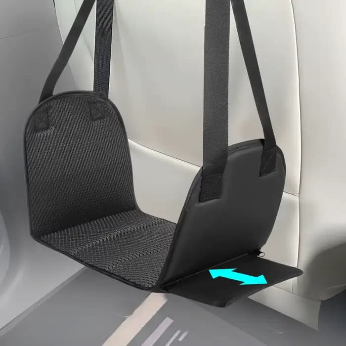 Hamac de pied d'avion, repose-pieds de compagnie aérienne avec coussinet amovible, sangle réglable, hamac de pied avec mousse Menory pour voyage, nouvelle collection