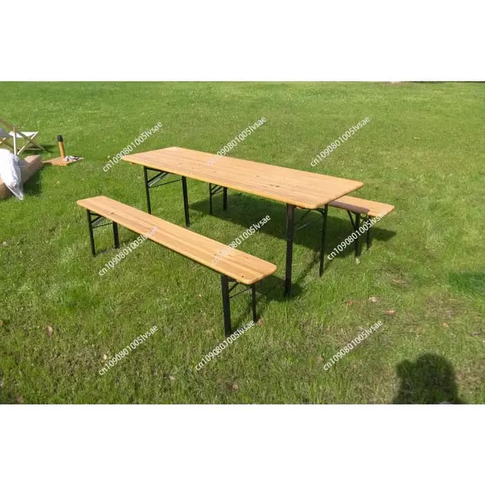 Ensemble de table et de chaises pliantes portables pour l'extérieur