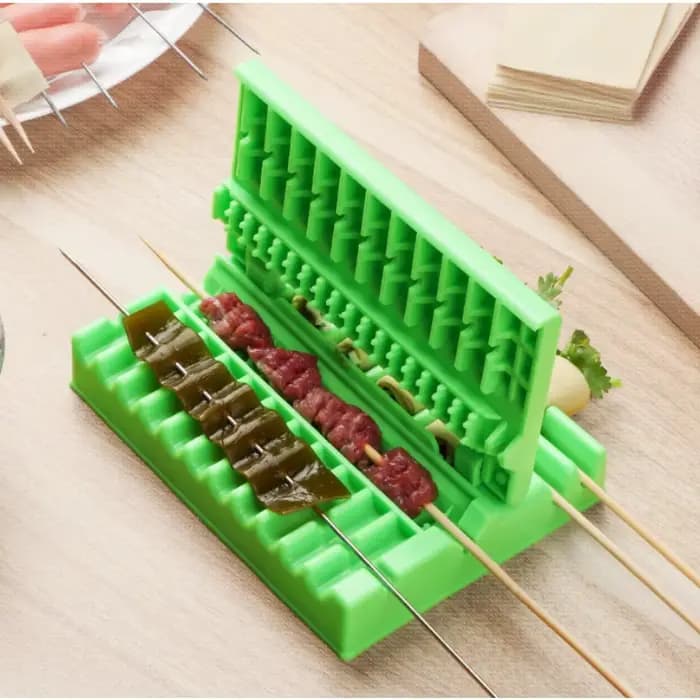 Outil de brochette de viande pour barbecue