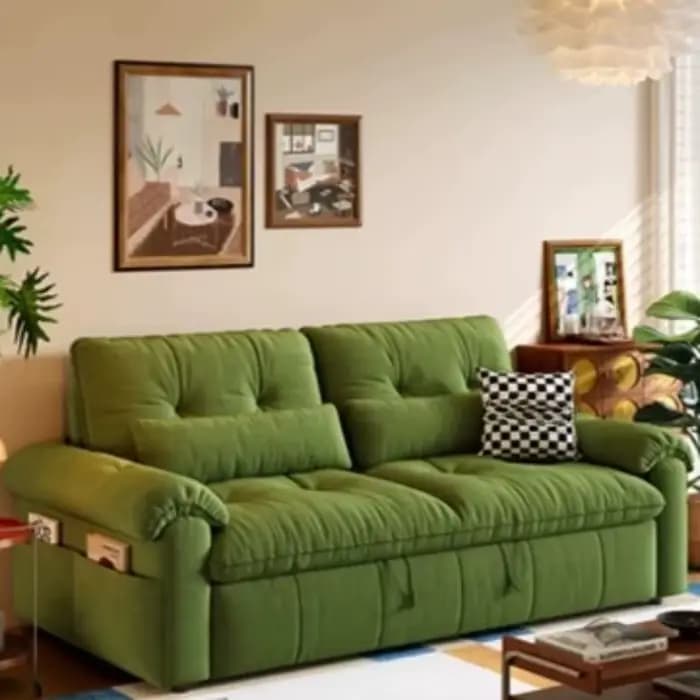 Canapé de jardin, pouf nordique relaxant