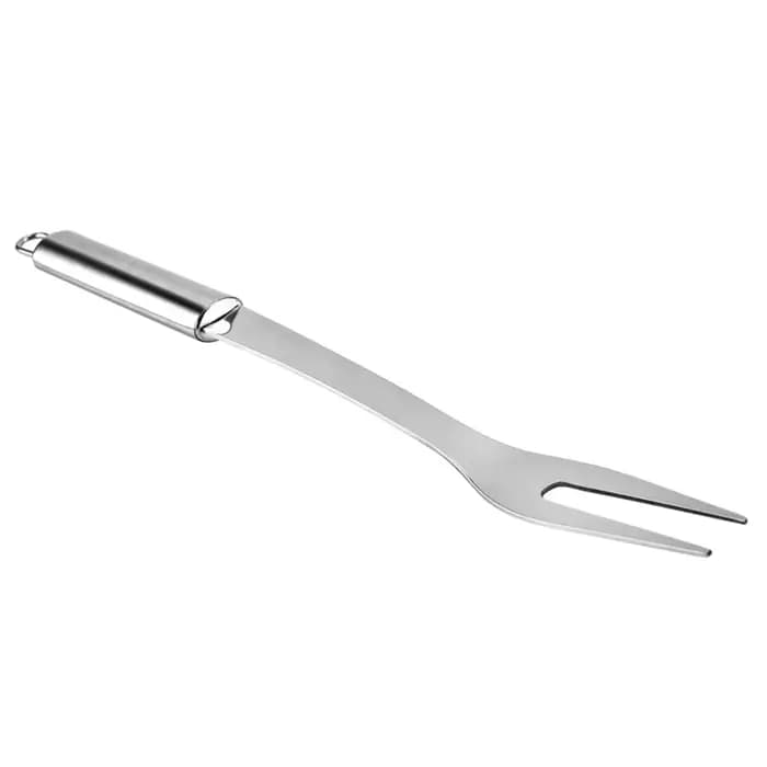 Fourchette à viande en acier inoxydable, ustensile de service pour barbecue, gril, rôtissage, grillades, cuisson, fruits, bâtons, steak, pique-nique