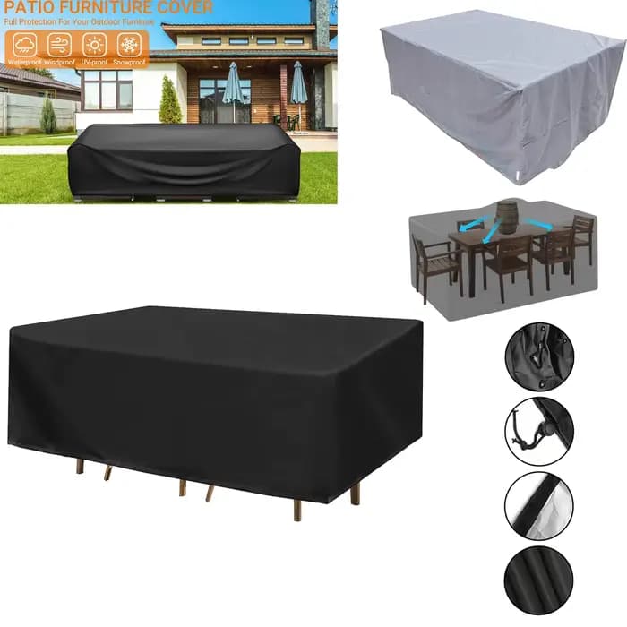 Housses pour meubles de patio imperméables