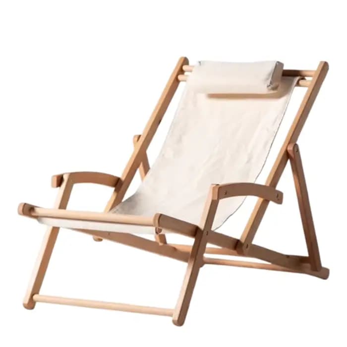 Chaise pliante basse légère De plage