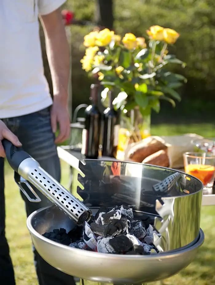 Allume-feu électrique pour barbecue au charbon de bois