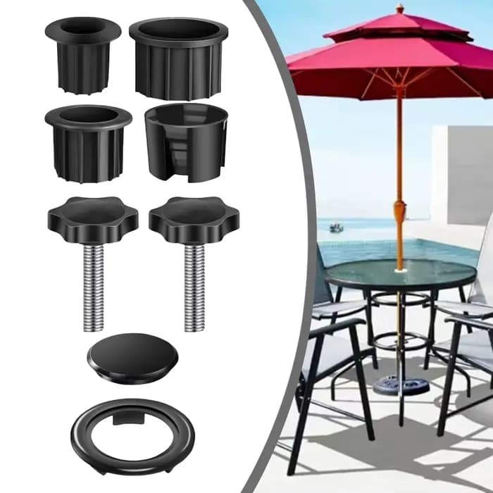 1 ensemble de tubes de Base pour parasol