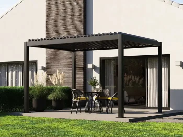 Pergola pare-soleil extérieure 3x6 4x6